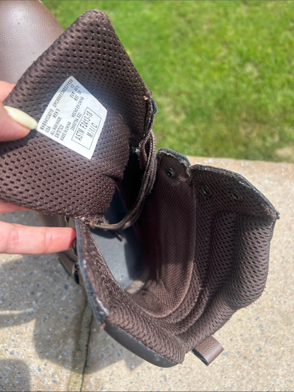 Brahma Brown Steel Toe Work Boots